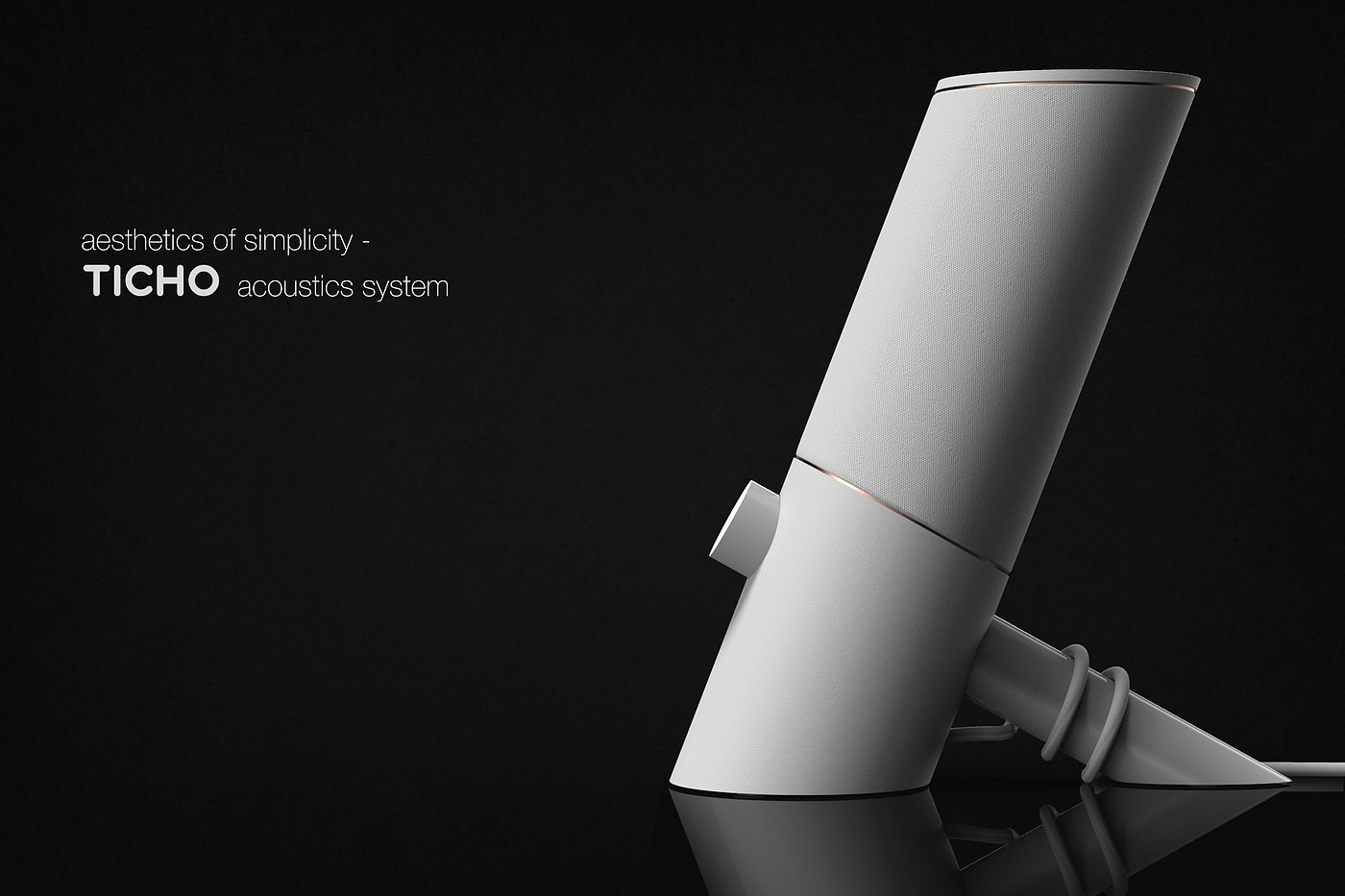TICHO，Modern simplicity，Classic speaker，