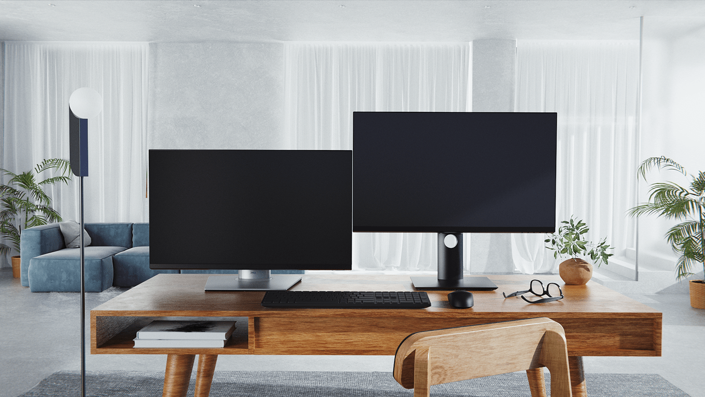 monitor，3d，Dale，