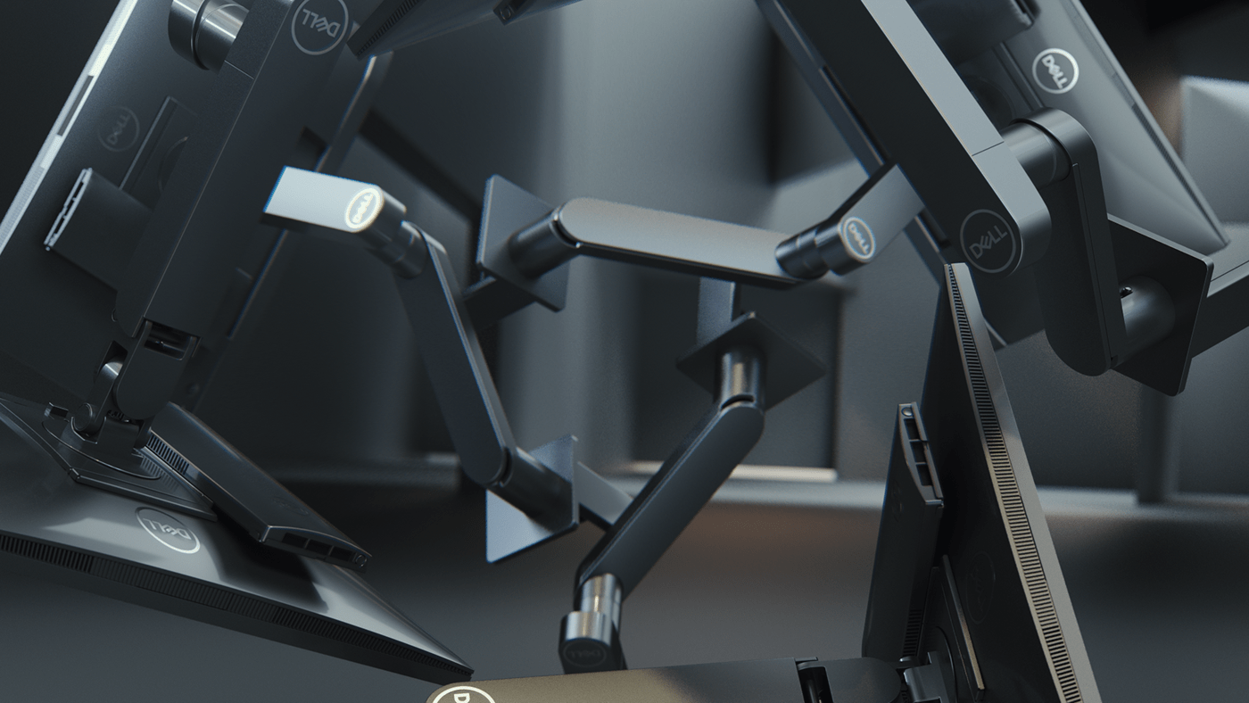 monitor，3d，Dale，