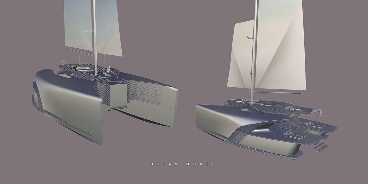 yacht，inside，cgi，Render，