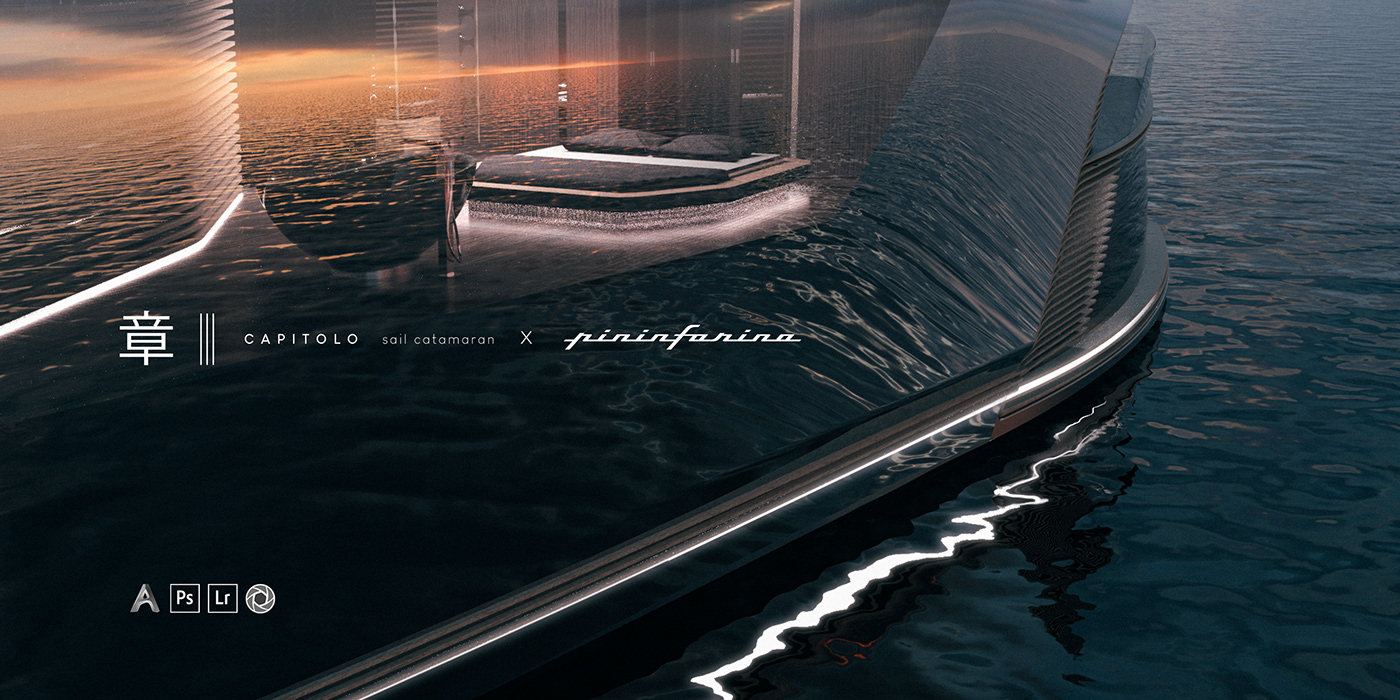 yacht，inside，cgi，Render，
