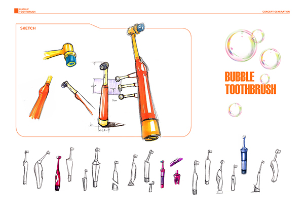 toothbrush，intelligence，Red dot award，