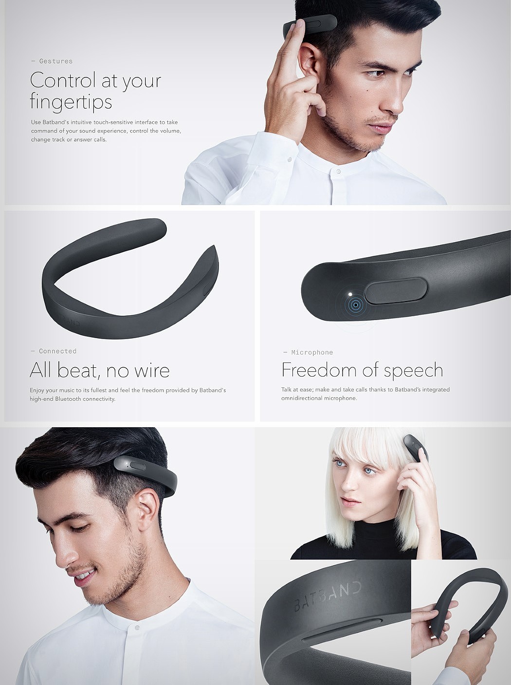 science and technology，Bat belt，Bone conduction，headset，