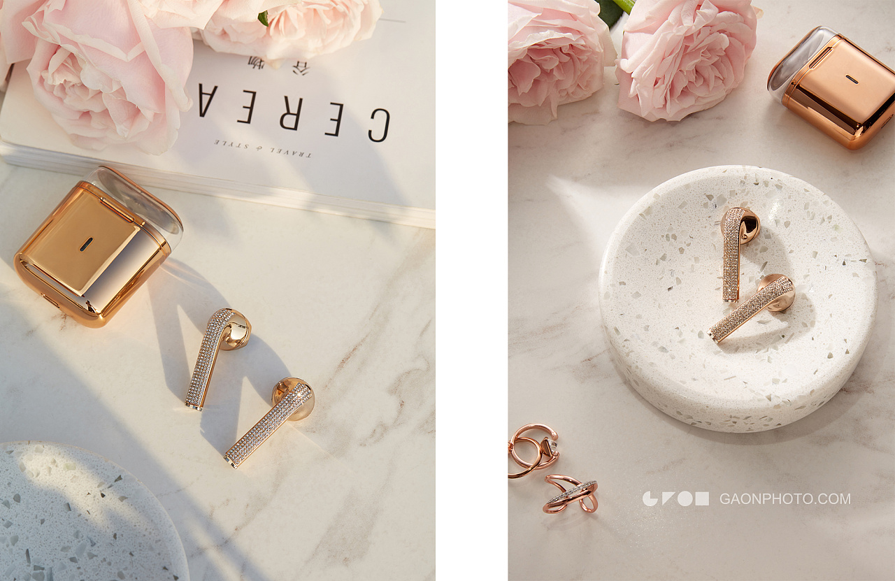 Bluetooth headset，，Product shooting，Earphone shooting，