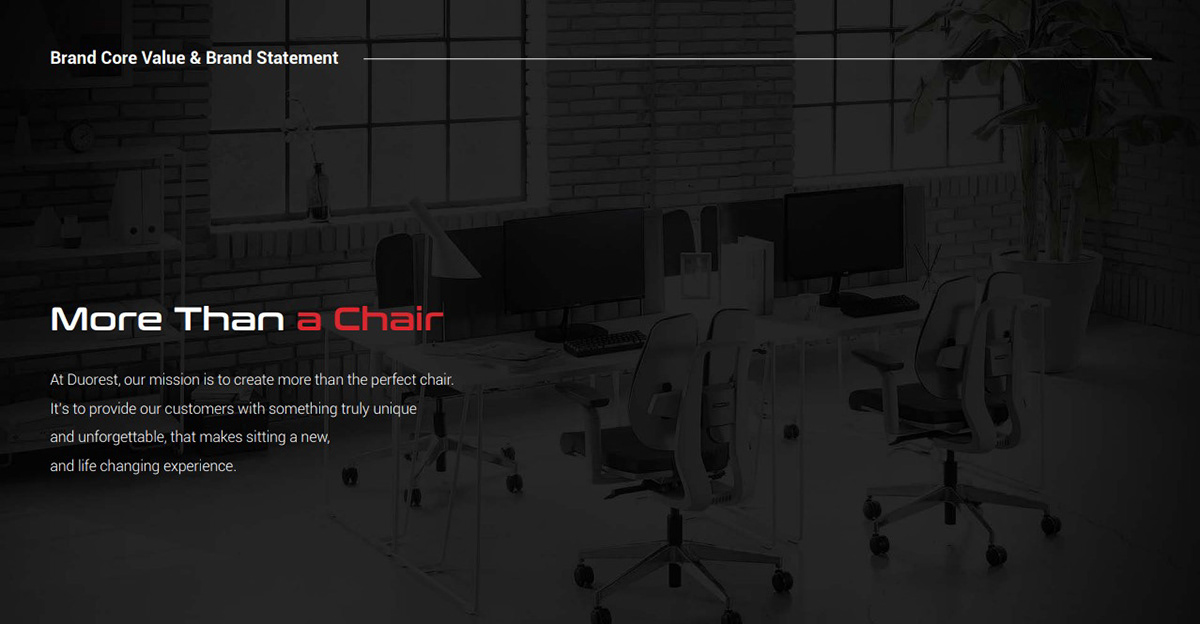 Duorest，chair，Twice the experience，