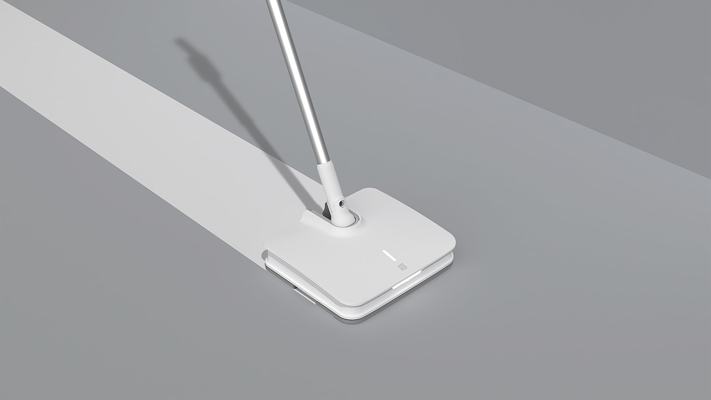 product design，Floor sweeper，Home appliance tools，Minimalist style，AZ superior design，