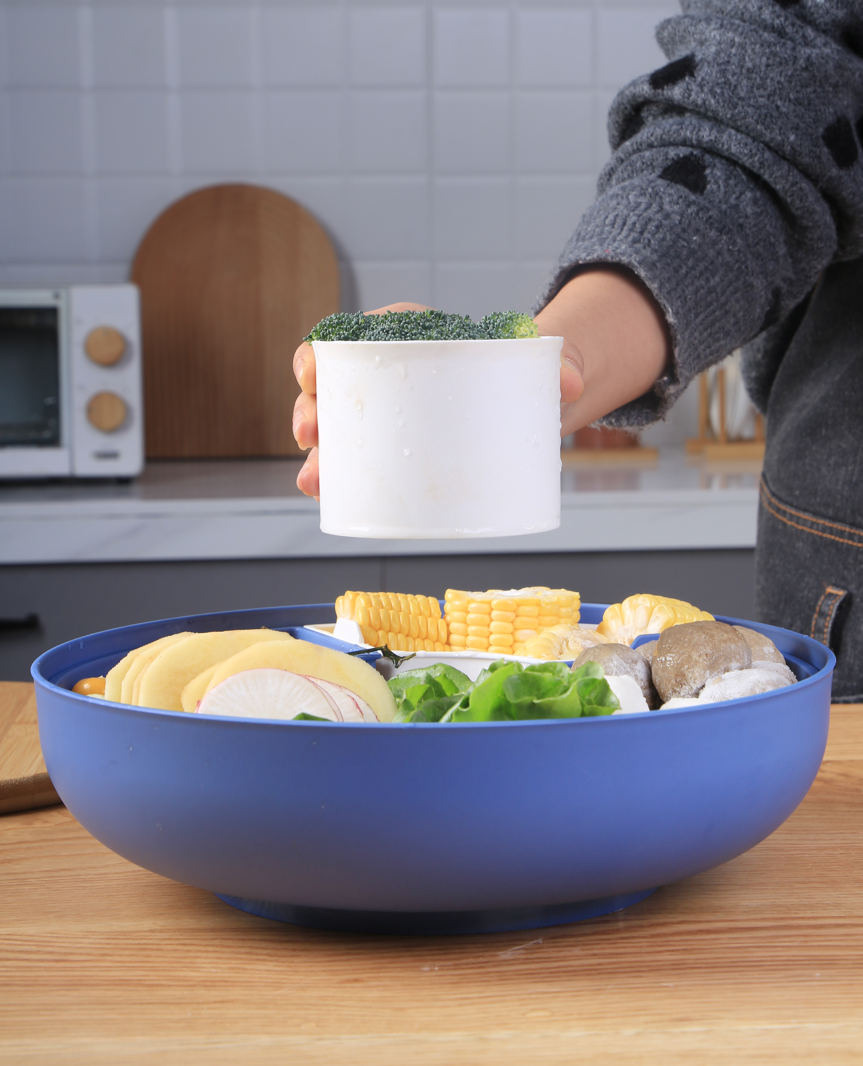 Fruit tray，Fruit tray，Vegetable Platter，Vegetable Platter，Daily Necessities，Daily Necessities，kitchen，kitchen，circular，circular，Put into operation，Put into operation，