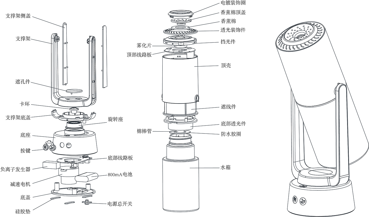 简约实用型加湿器，