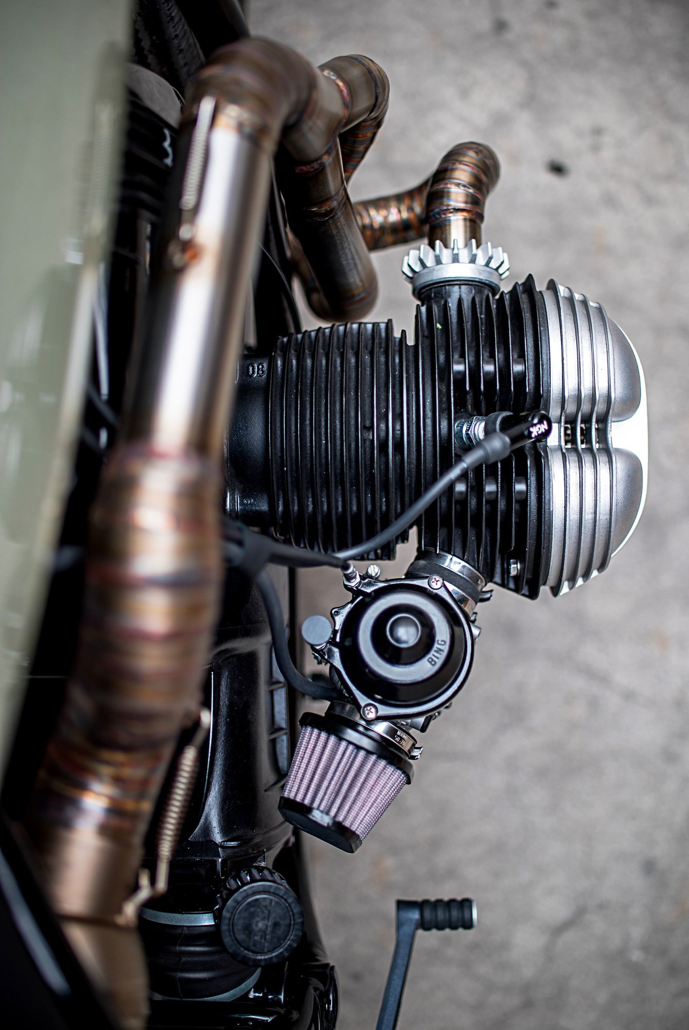 bmw，Motorcycle，Retro style，