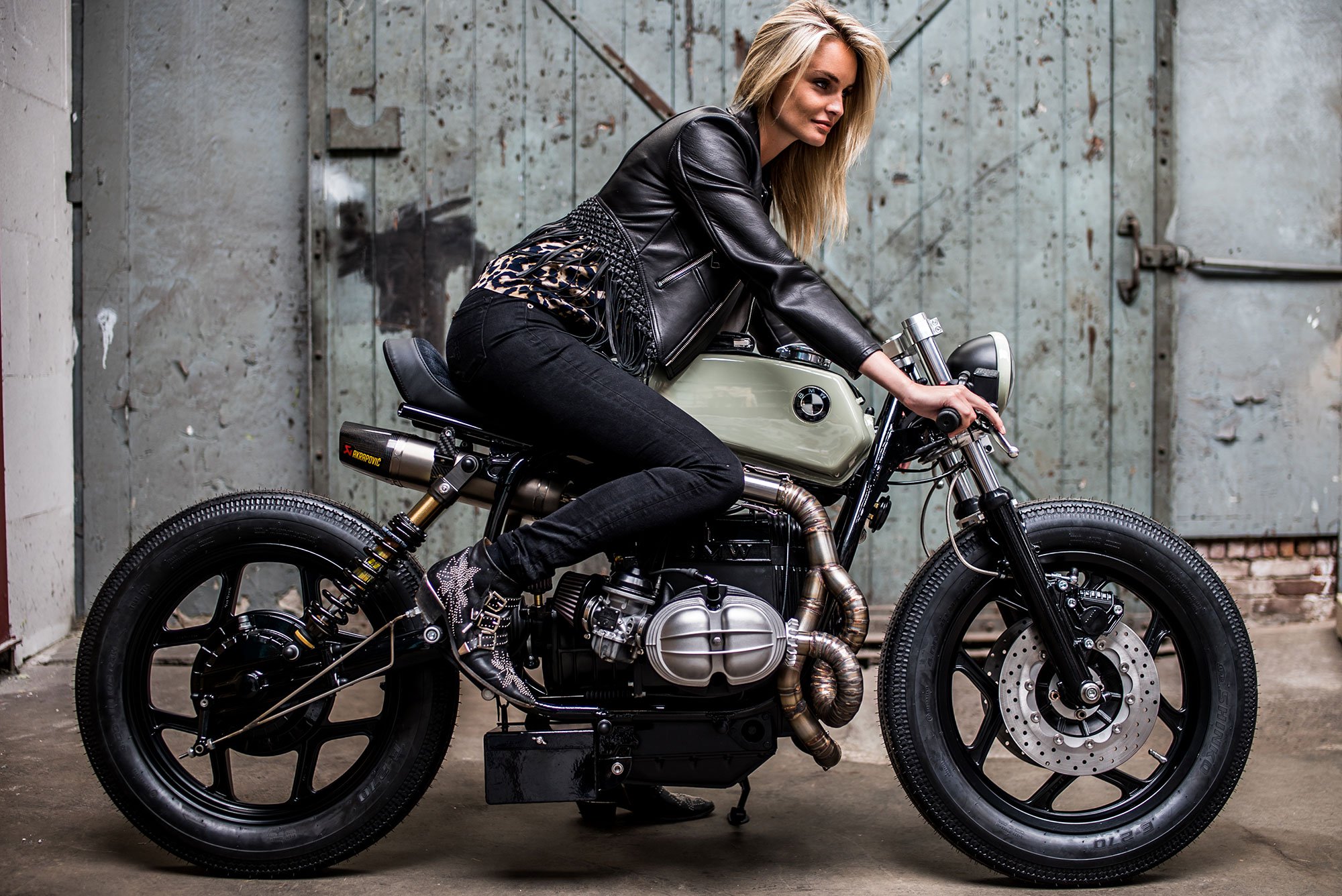 bmw，Motorcycle，Retro style，