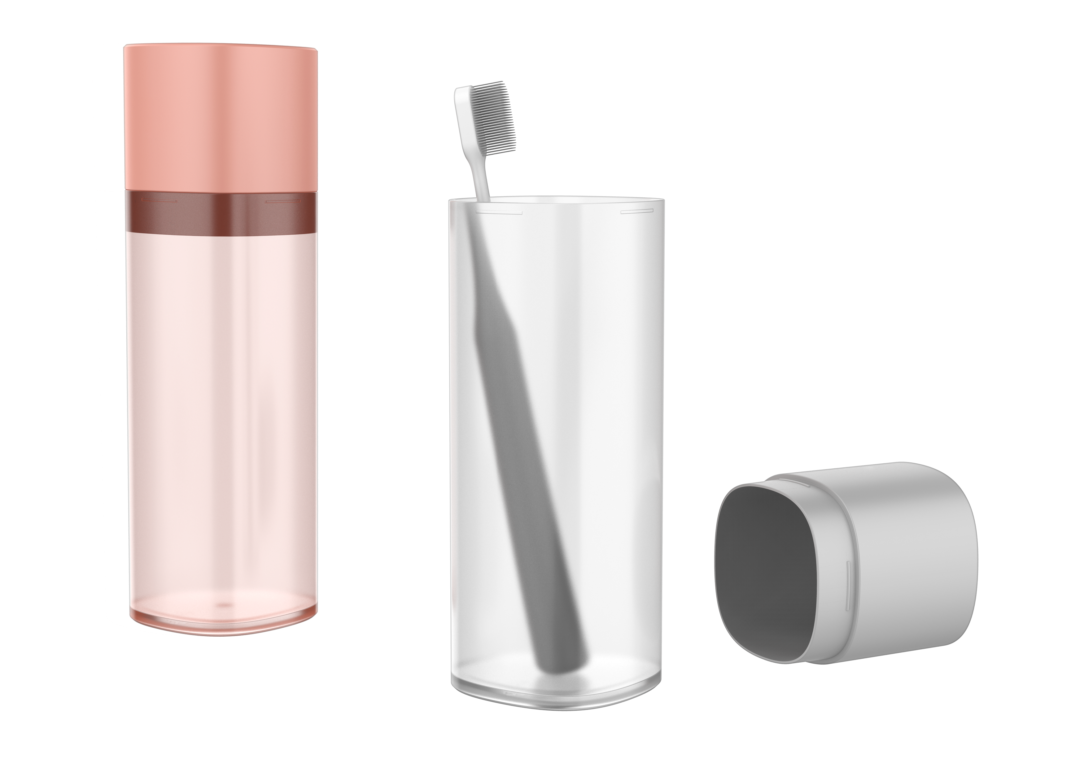 Five travel disinfection washing cup，