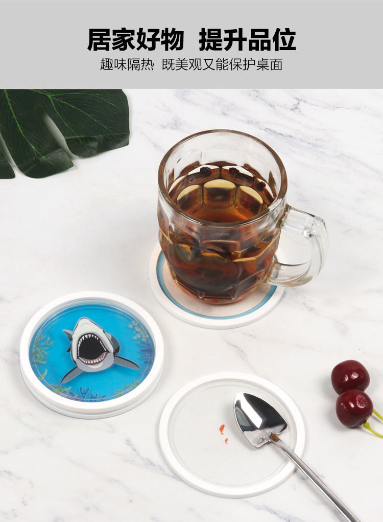 Creative home, cultural creation, coaster，