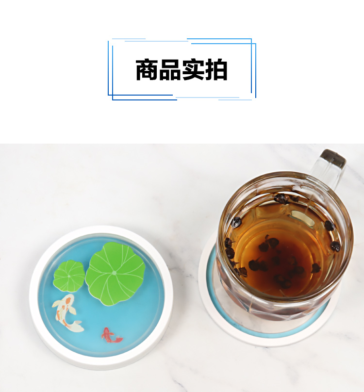 Creative home, cultural creation, coaster，