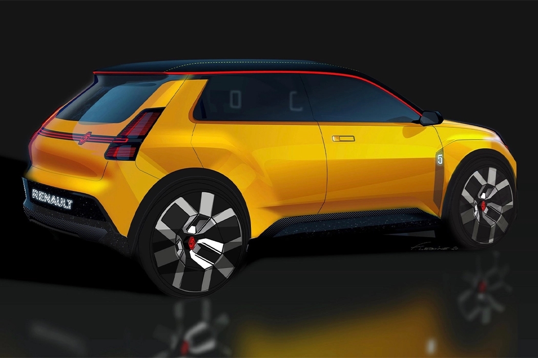 renault，Electric vehicle，Retro，