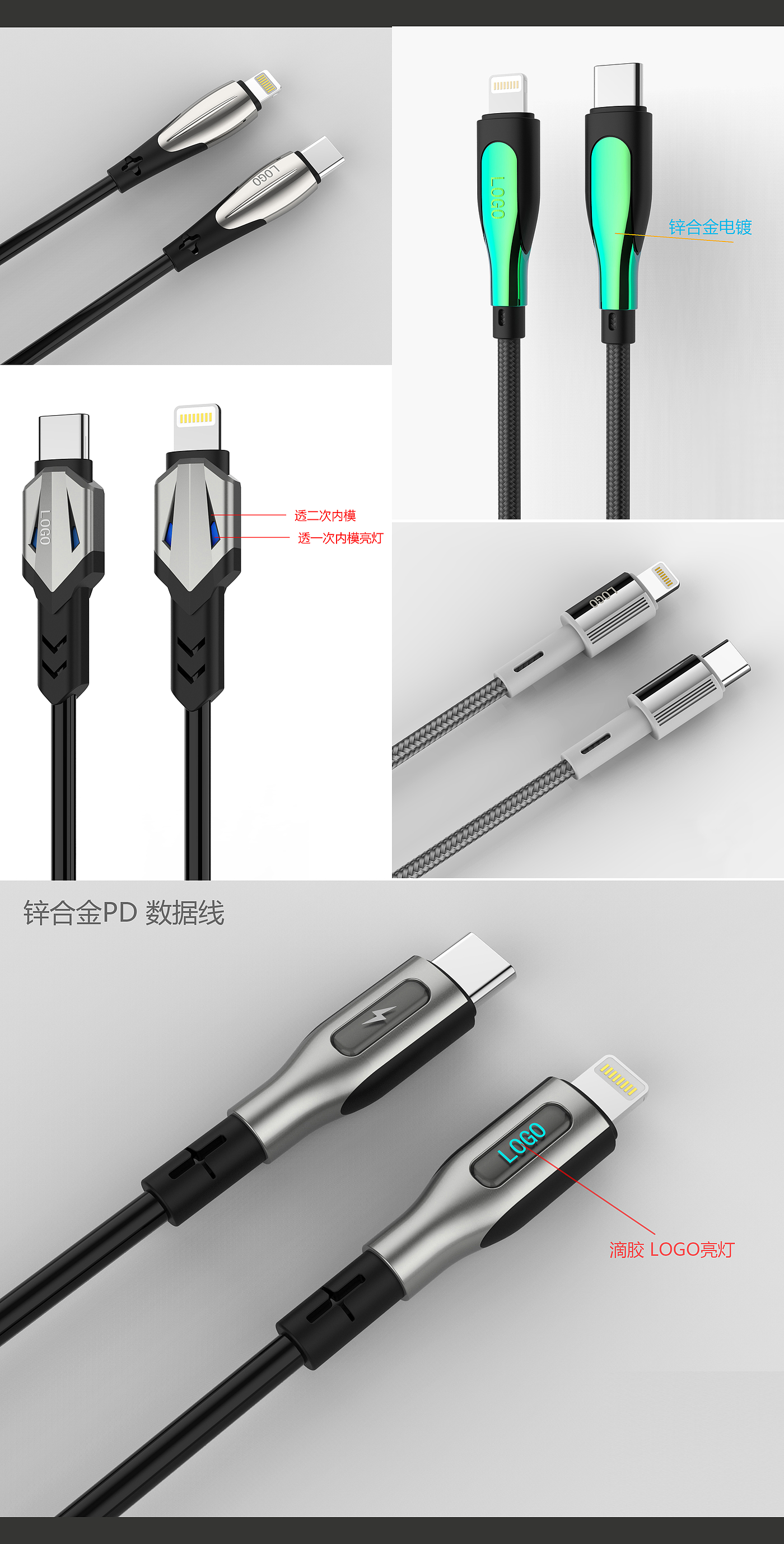 data line，3C products，Mobile phone peripheral，Mobile data line，PD fast charging data line，