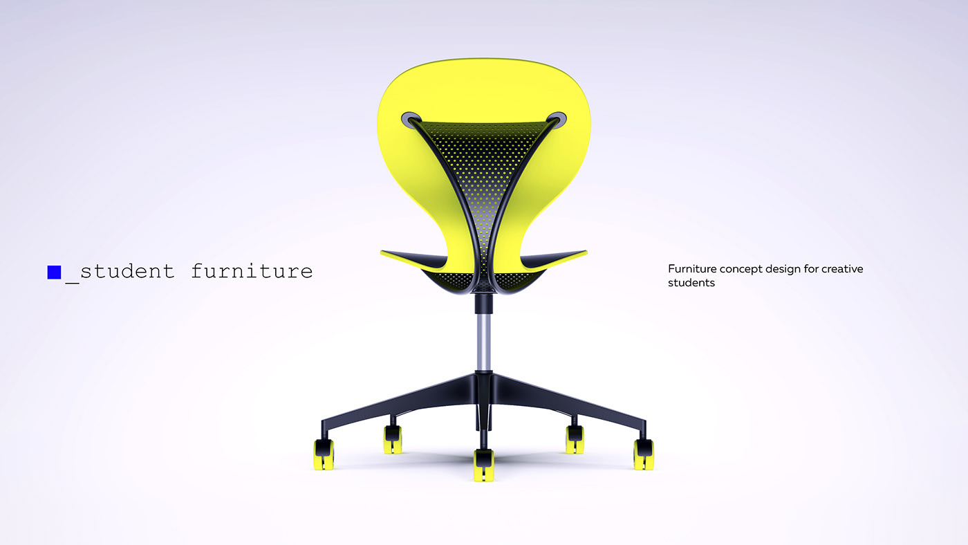 chair，yellow，concept，butterfly，