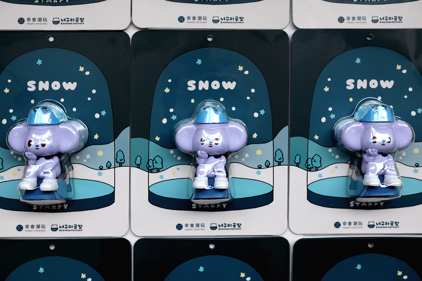 Toys，Raccoon，snow，