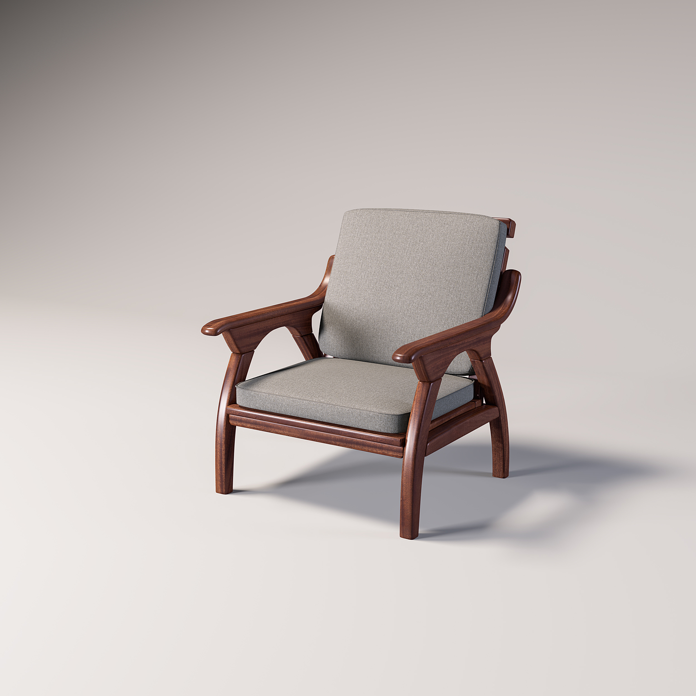 Chinese chair, solid wood chair，