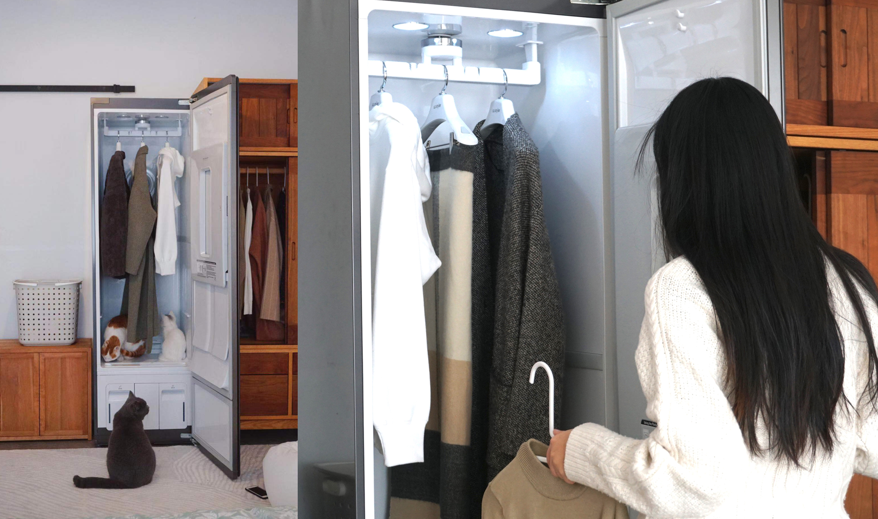 Home appliance evaluation, clothing care machine，