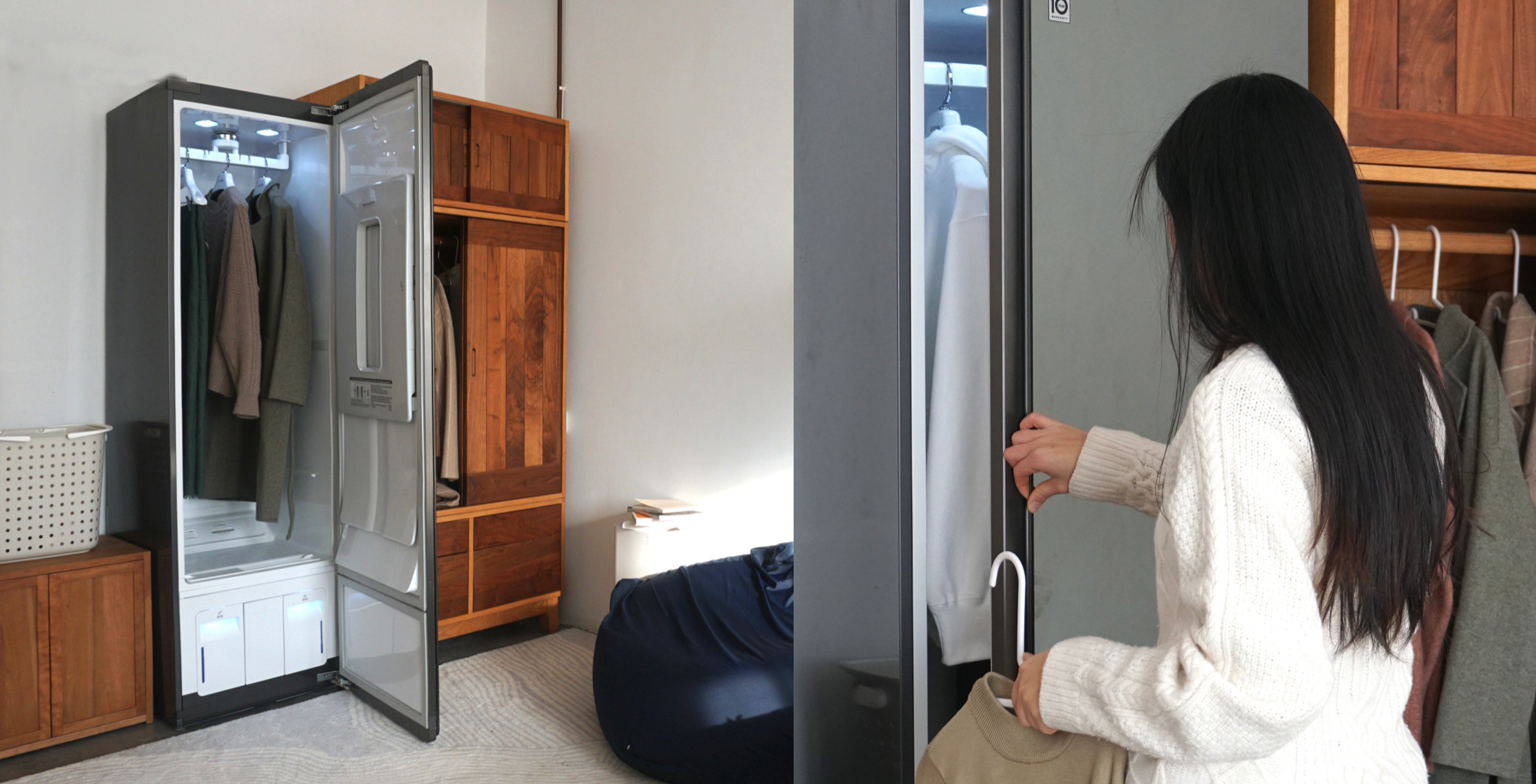 Home appliance evaluation, clothing care machine，