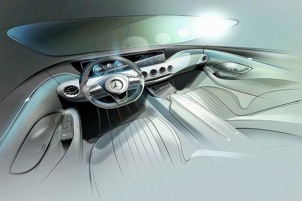 Automotive interior，Hand painted ，