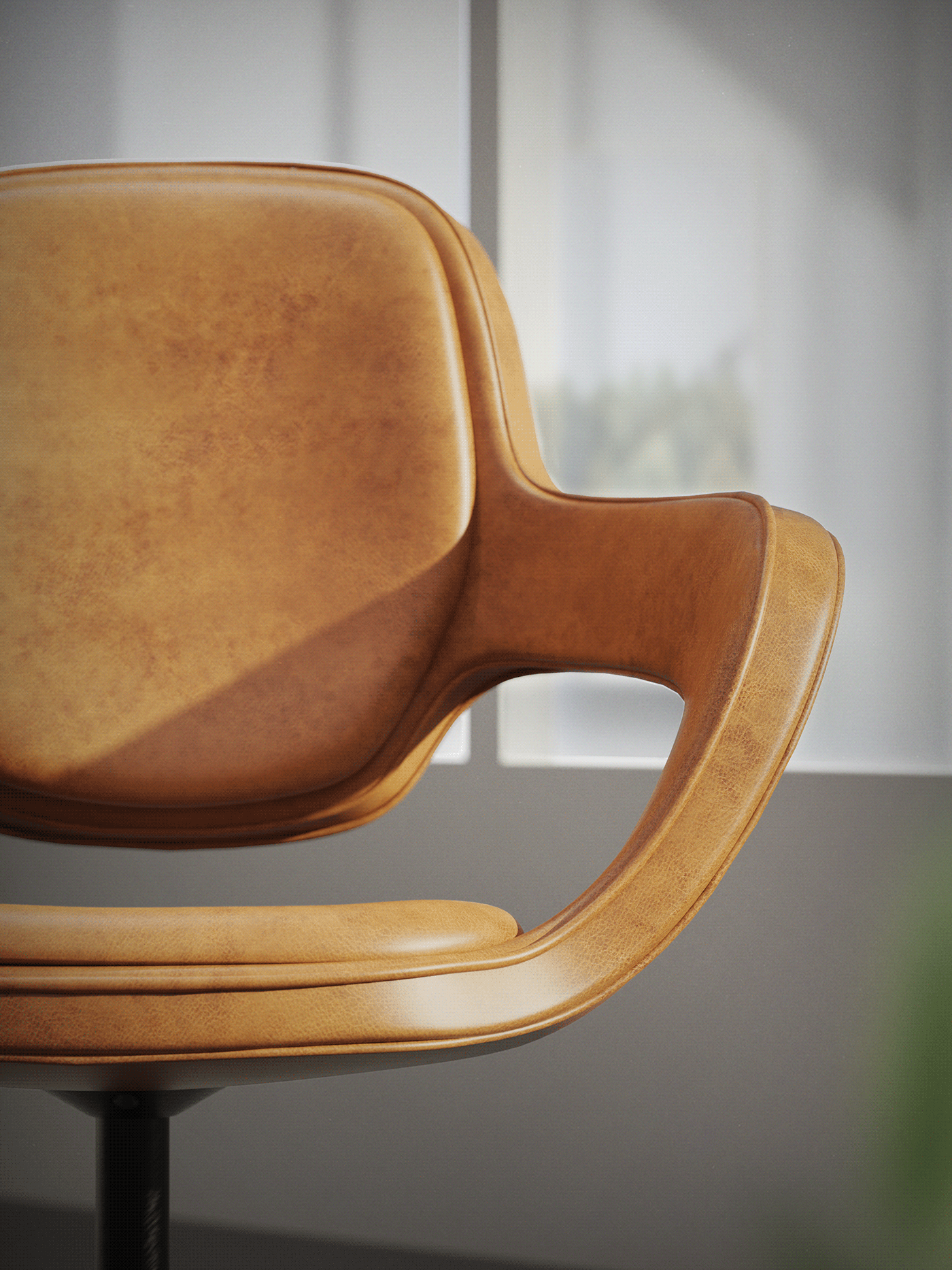 Swell Chair，chair，furniture，Office Supplies，