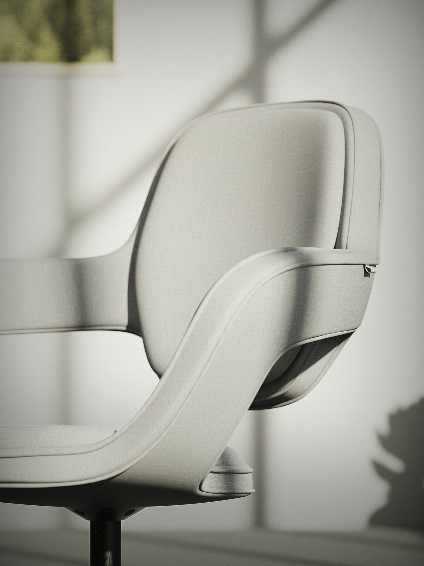 Swell Chair，chair，furniture，Office Supplies，