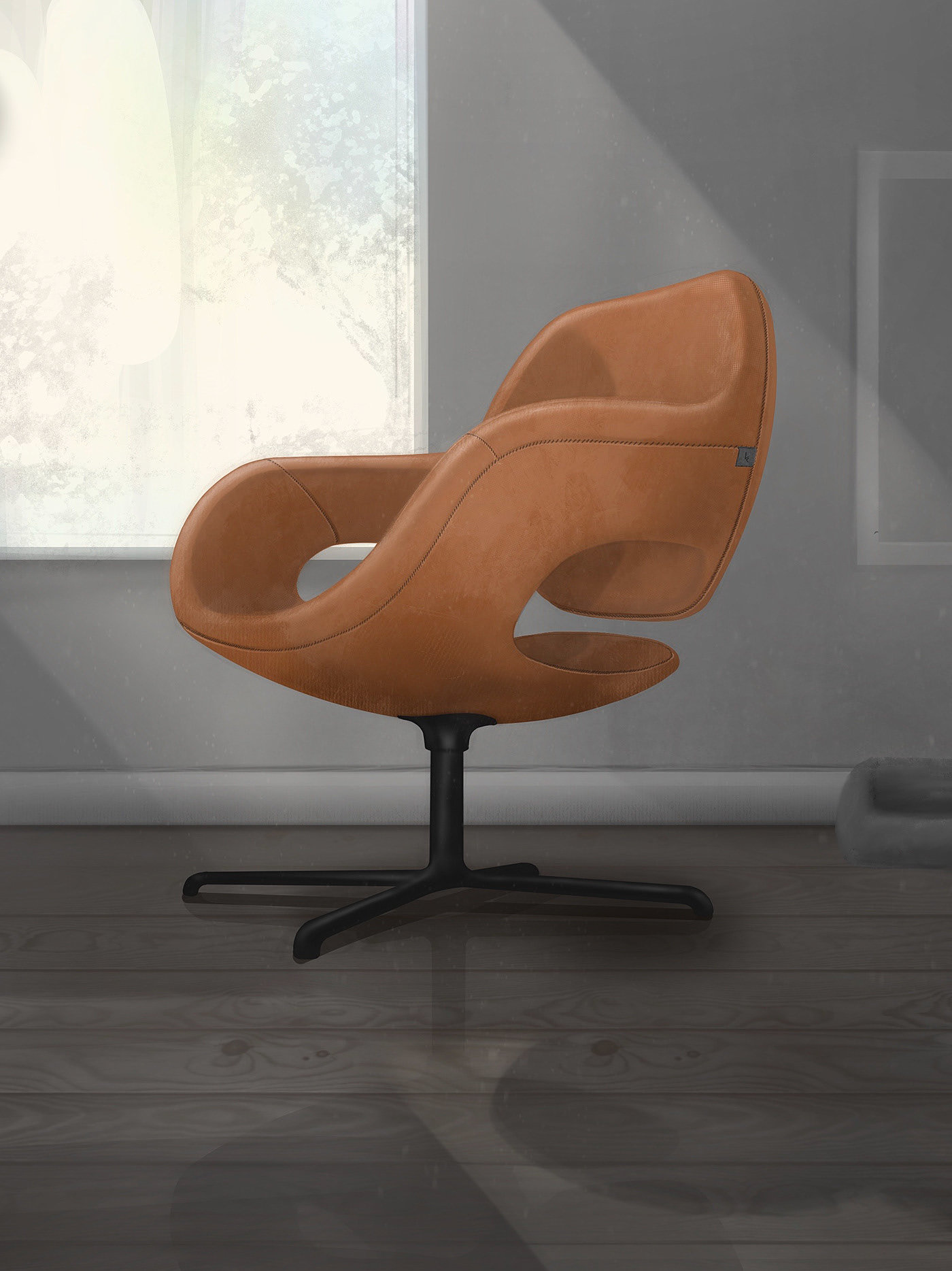 Swell Chair，chair，furniture，Office Supplies，