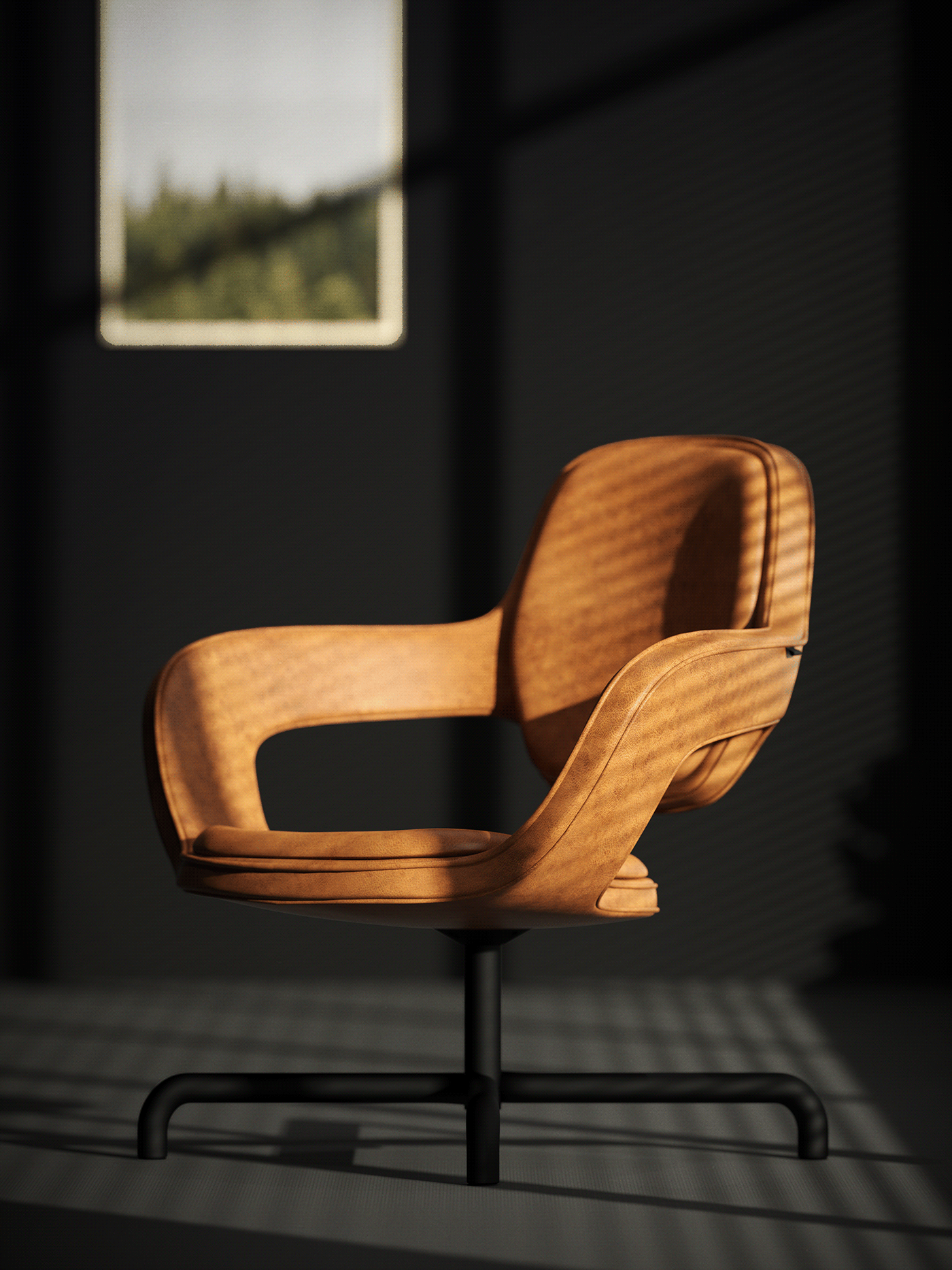 Swell Chair，chair，furniture，Office Supplies，