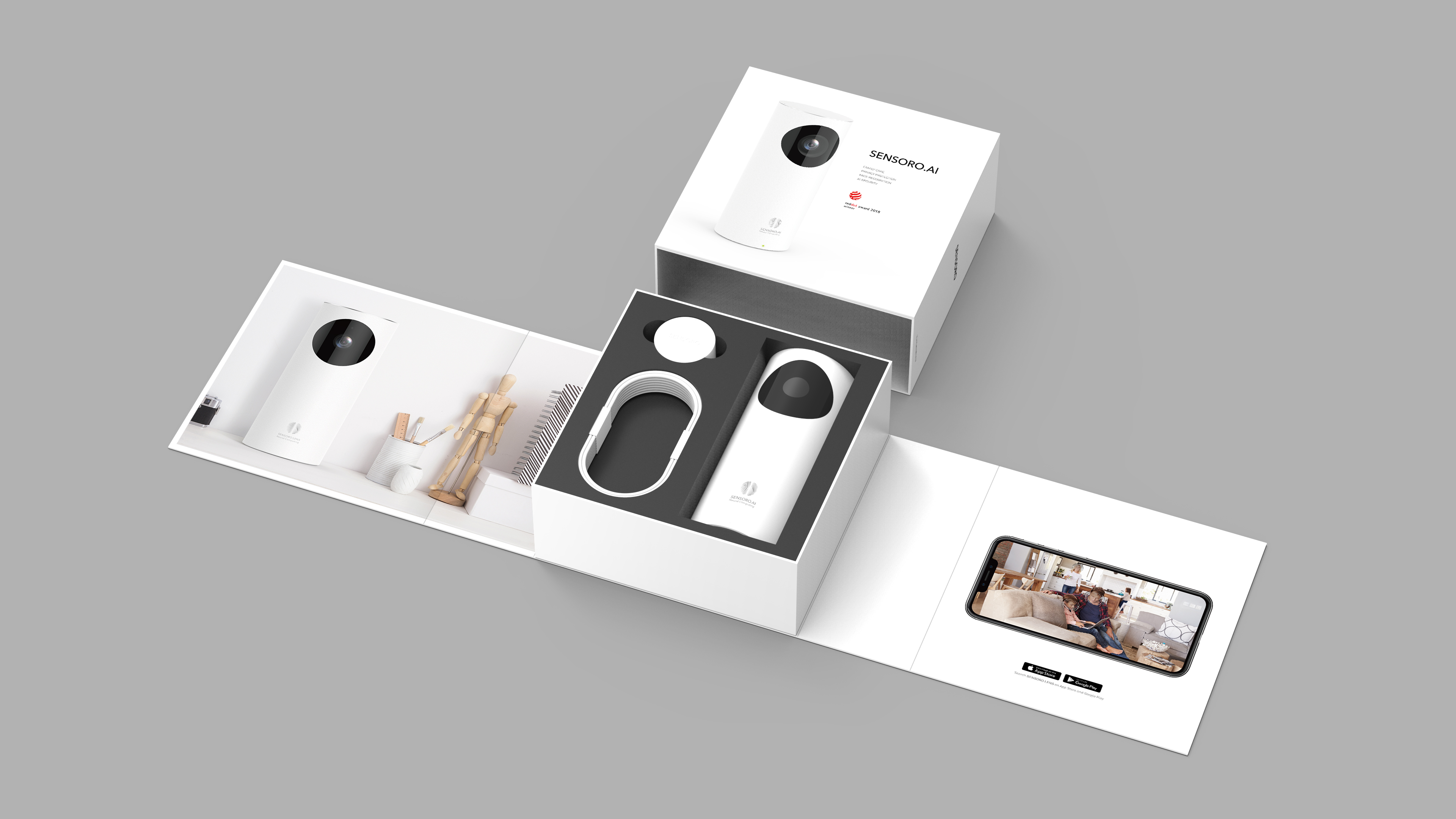 ai，camera，red dot，