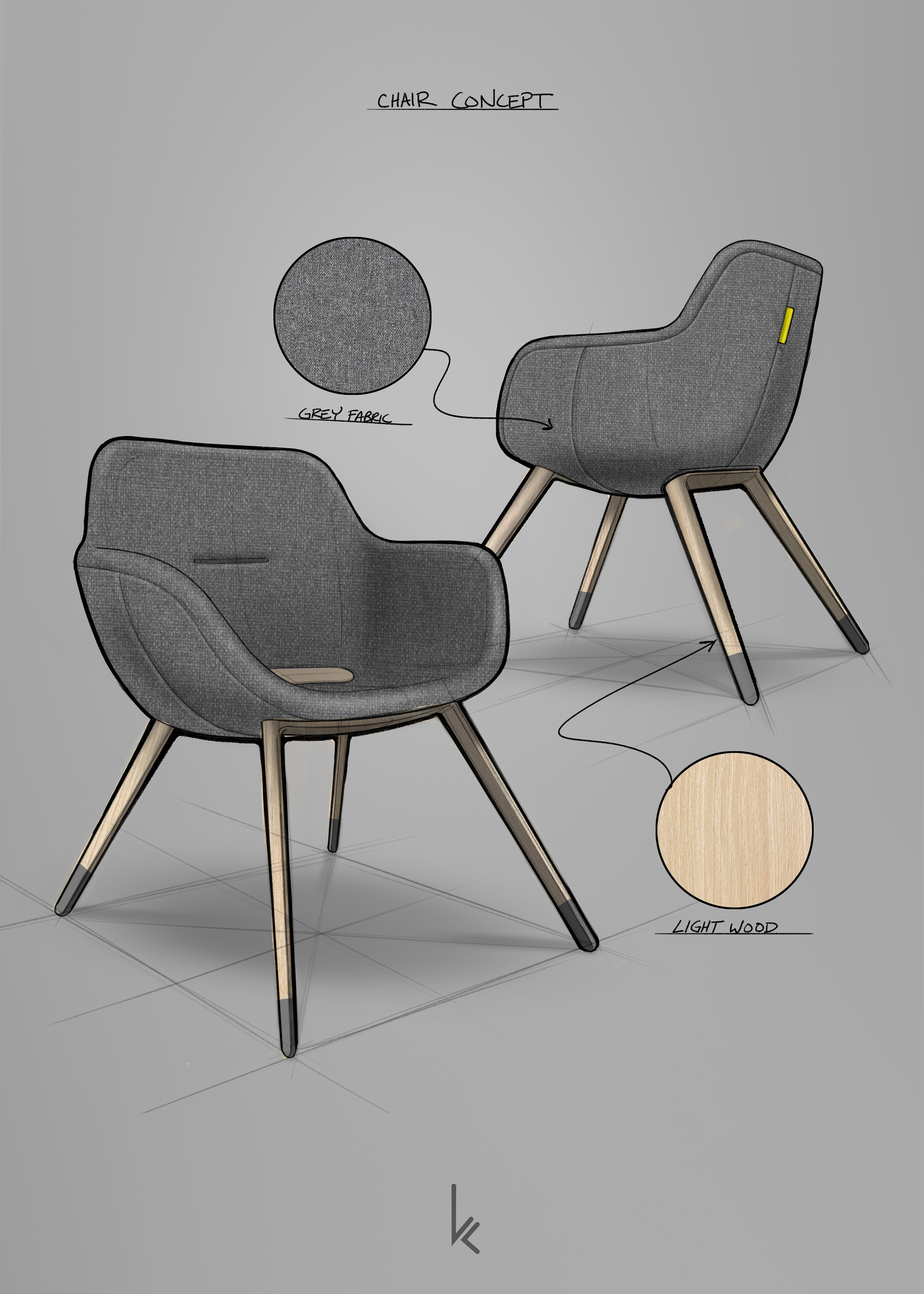 Swell Chair，chair，furniture，Office Supplies，