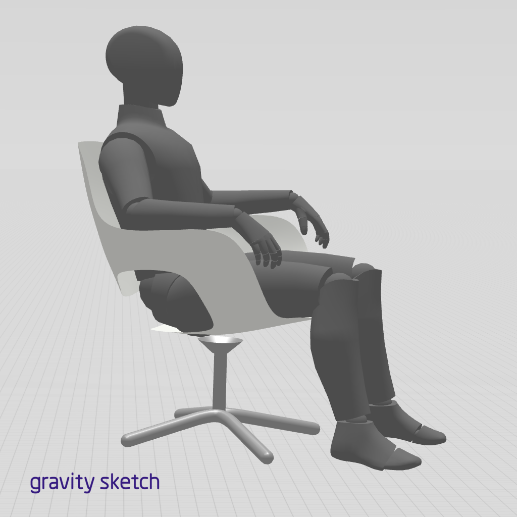 Swell Chair，chair，furniture，Office Supplies，