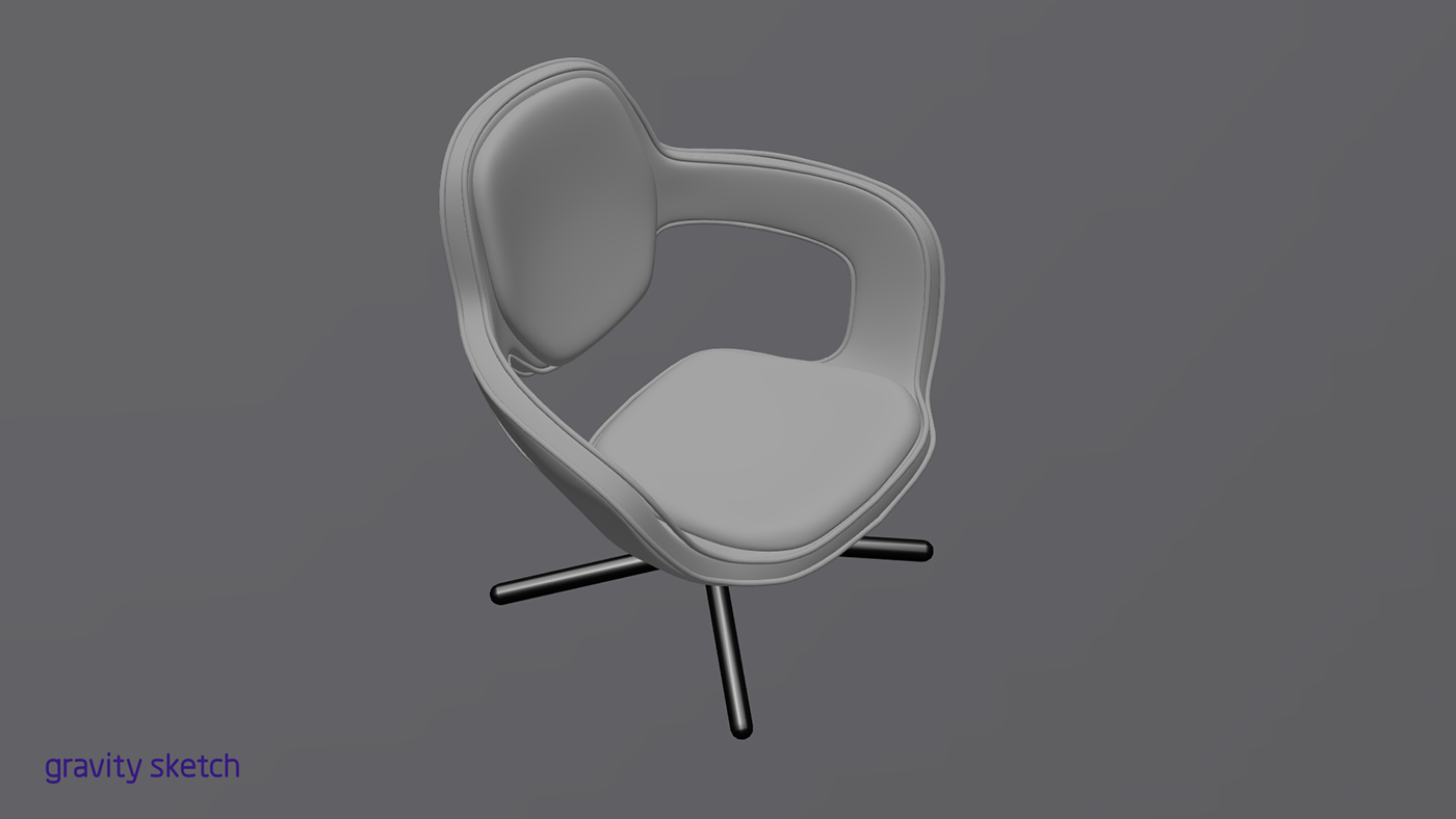 Swell Chair，chair，furniture，Office Supplies，