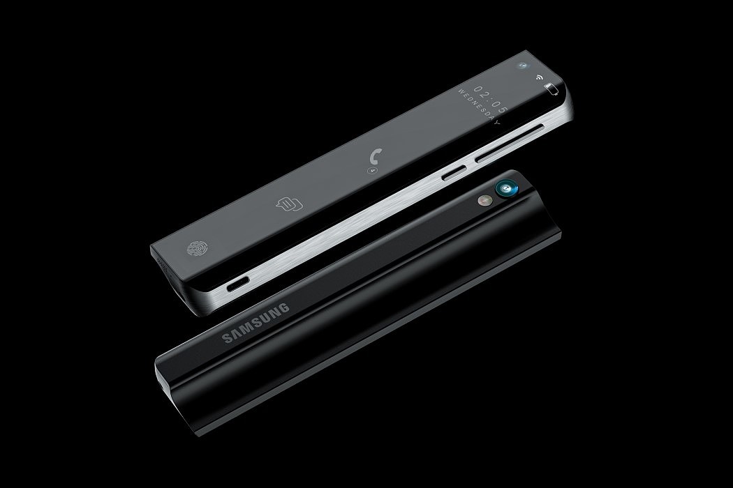 SAMSUNG Galaxy Stick，Samsung，Intelligent mobile phone，conceptual design，