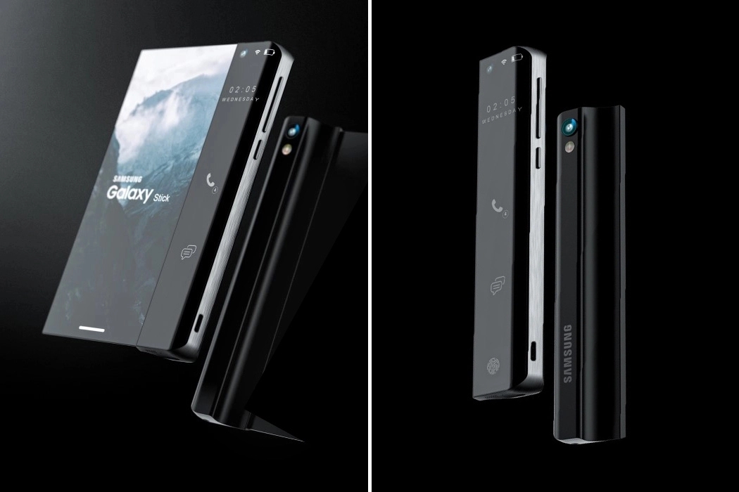 SAMSUNG Galaxy Stick，Samsung，Intelligent mobile phone，conceptual design，