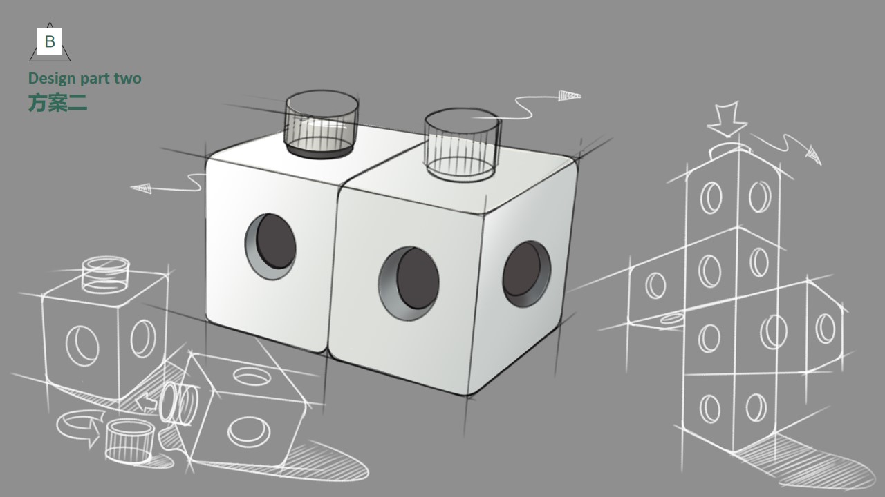 sustainable，Green cycle，Milk box packaging，