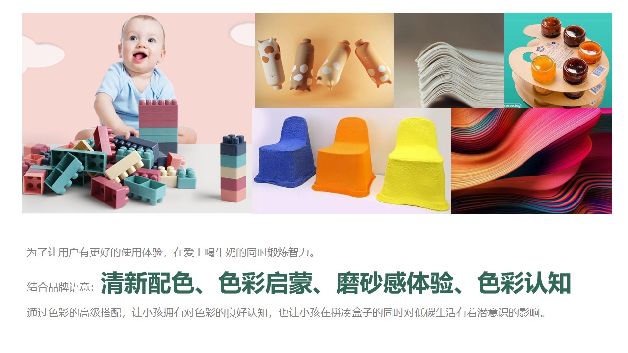 sustainable，Green cycle，Milk box packaging，