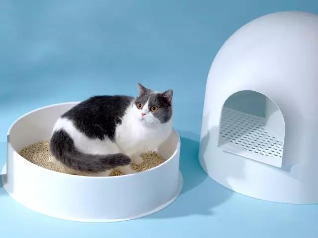 Snow house，Pet Supplies & Pet，red dot，Rapidan ，Litter Basin，