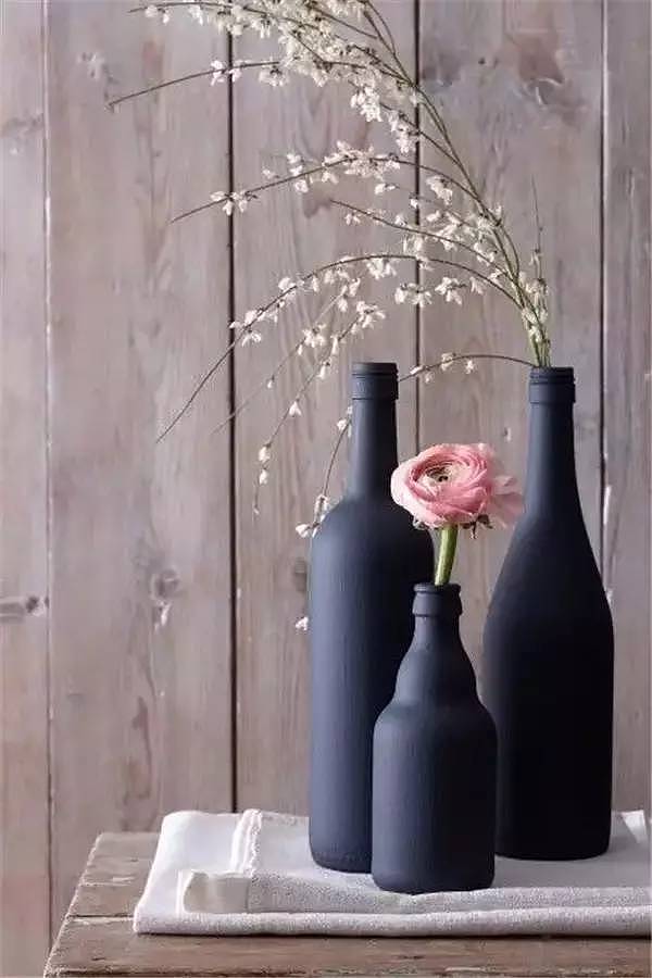 diy，The wine bottle，Home Furnishing，Micro landscape，