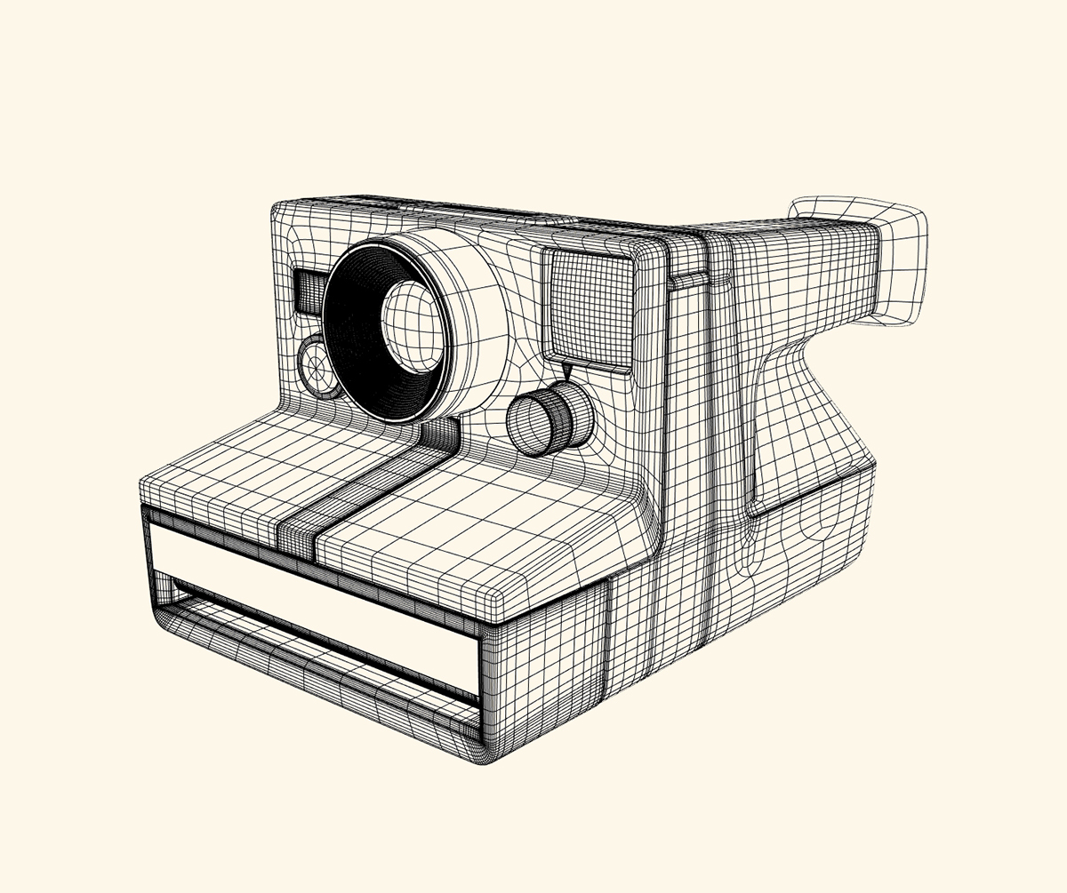 camera，Polaroid，3D printing technology，