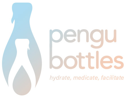 Water bottle，Storage of drugs，Pengu，Portable，Provincial space，