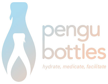 Water bottle，Storage of drugs，Pengu，Portable，Provincial space，