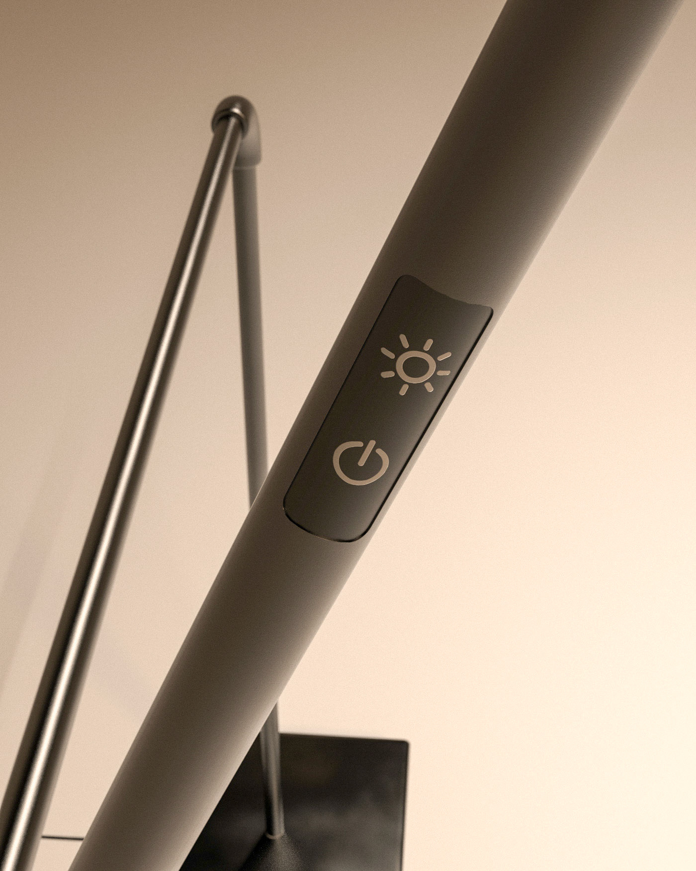 Floor lamp，Contact，innovate，Long type，rotate，