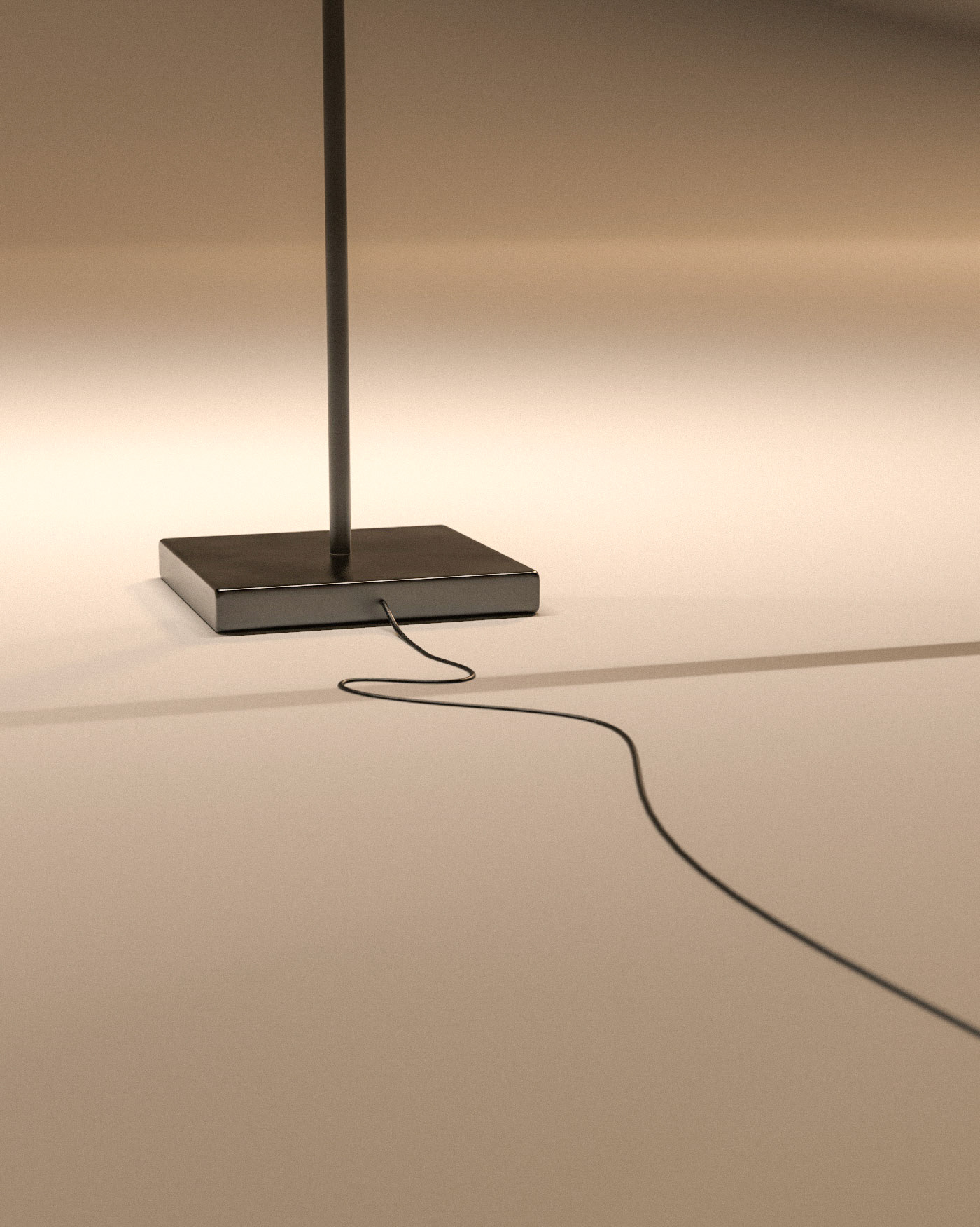 Floor lamp，Contact，innovate，Long type，rotate，