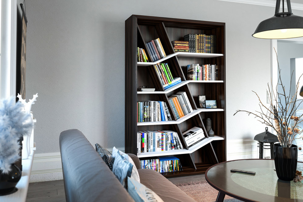 bookshelf，Locations，Rearrange，steel，wooden ，