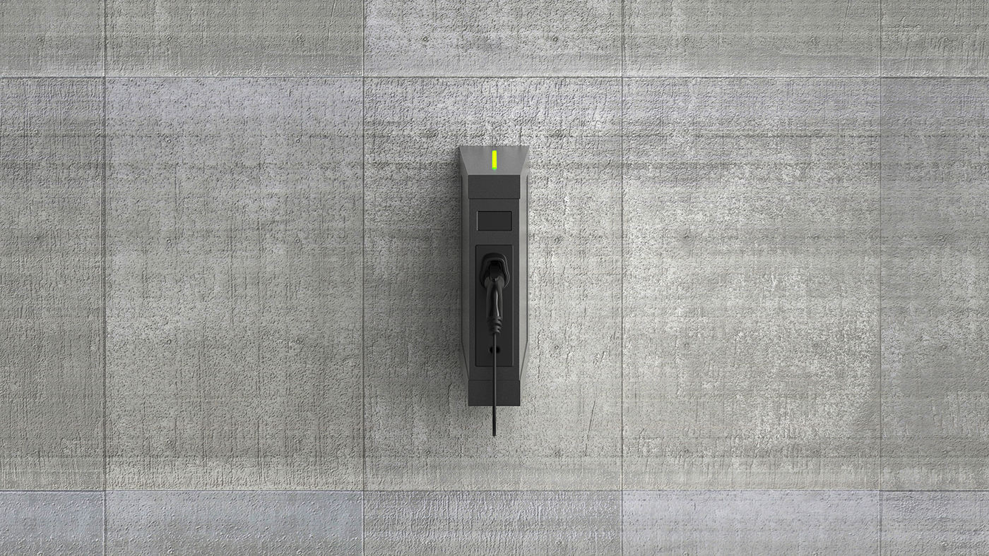 Charging station，electric vehicle，Wall mounted，