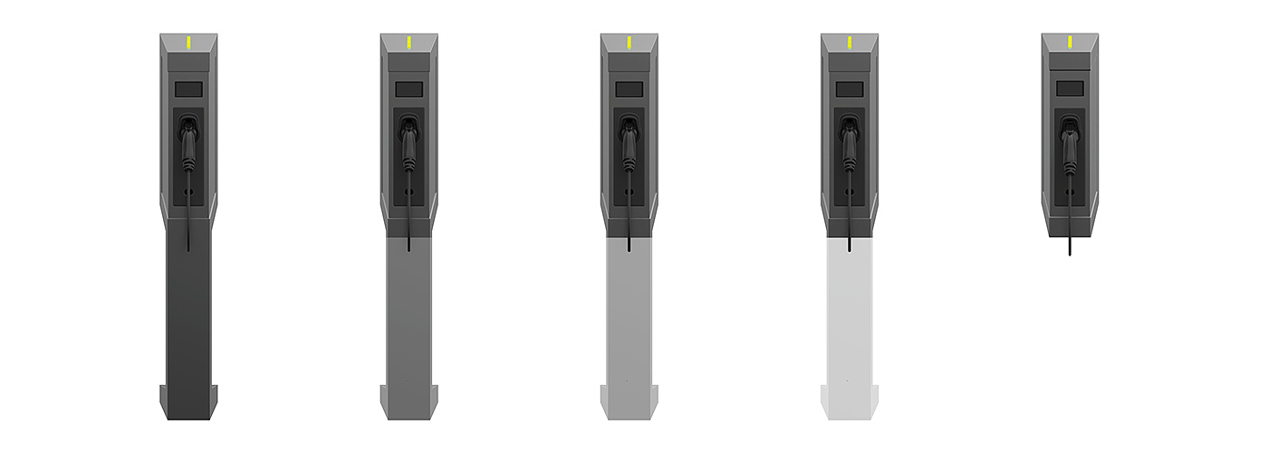 Charging station，electric vehicle，Wall mounted，
