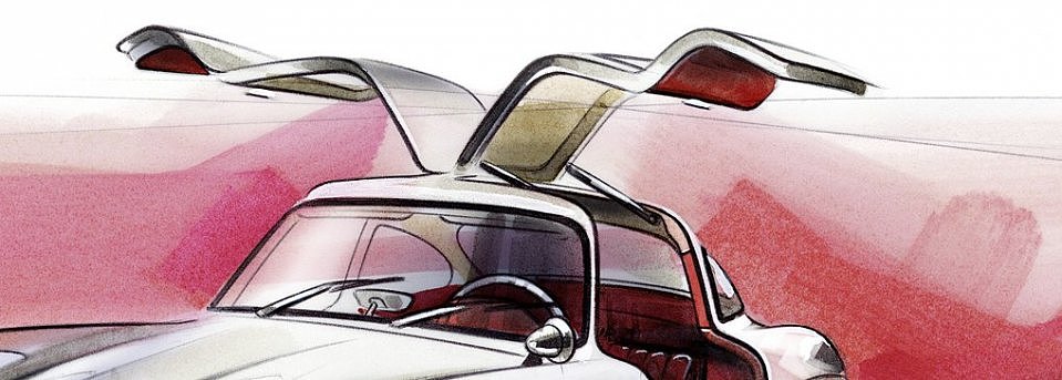 automobile，Hand drawn，Classic works，