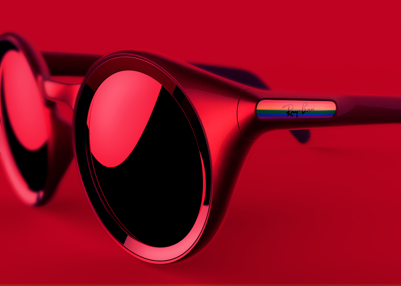 glasses，fashion，product design，Ray-Ban，