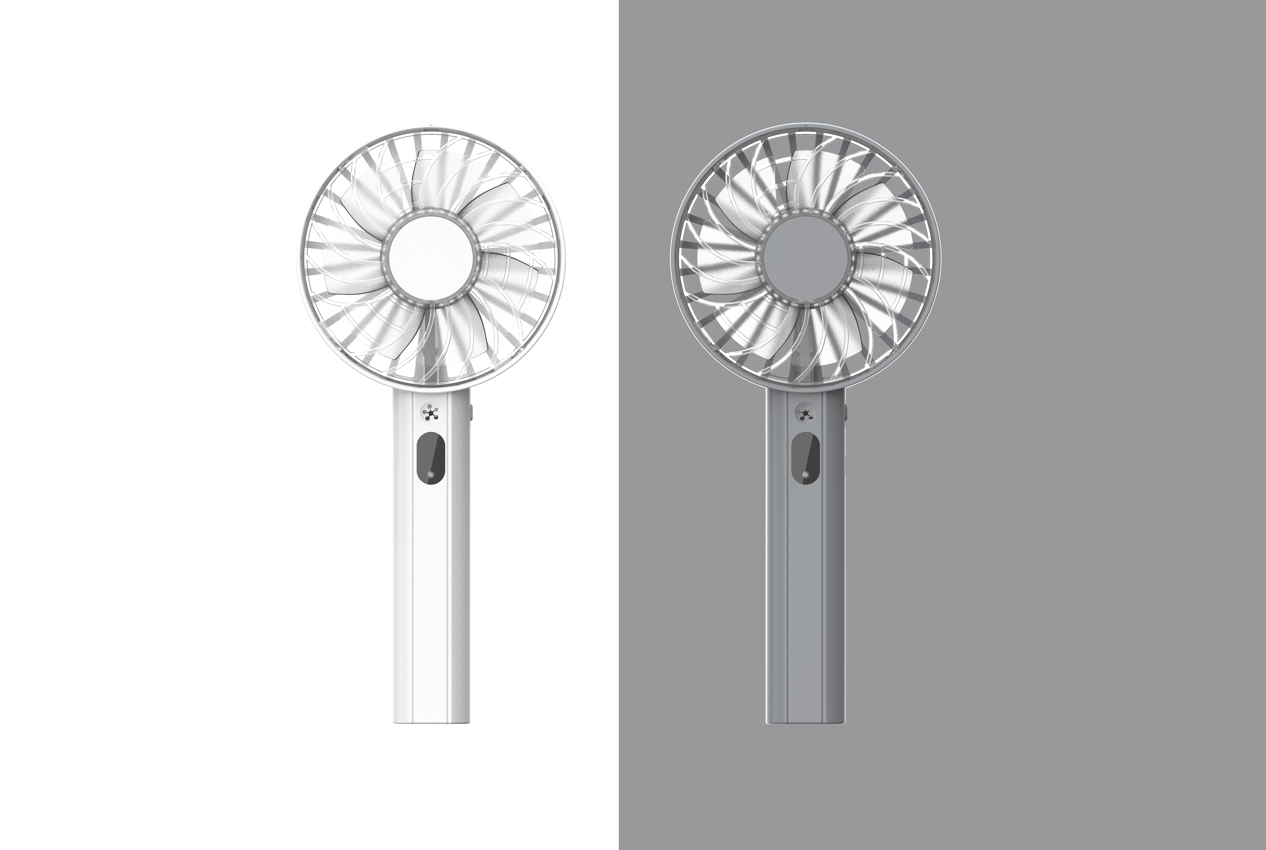 Handheld fan / OLED display，